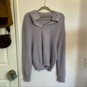 OVERSIZED LILAC PULLOVER